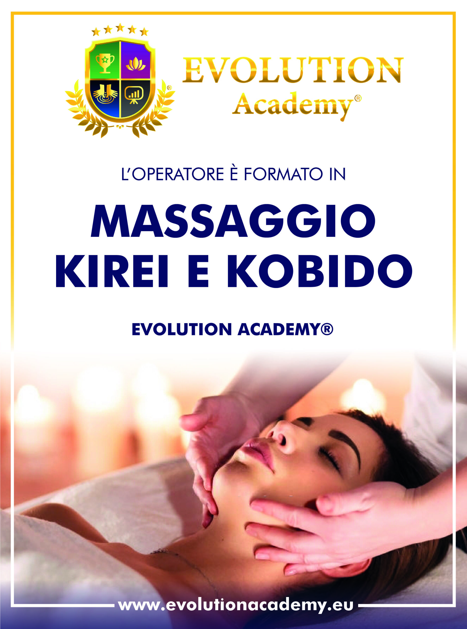 Il poster del corso rilasciato da Evolution Academy®