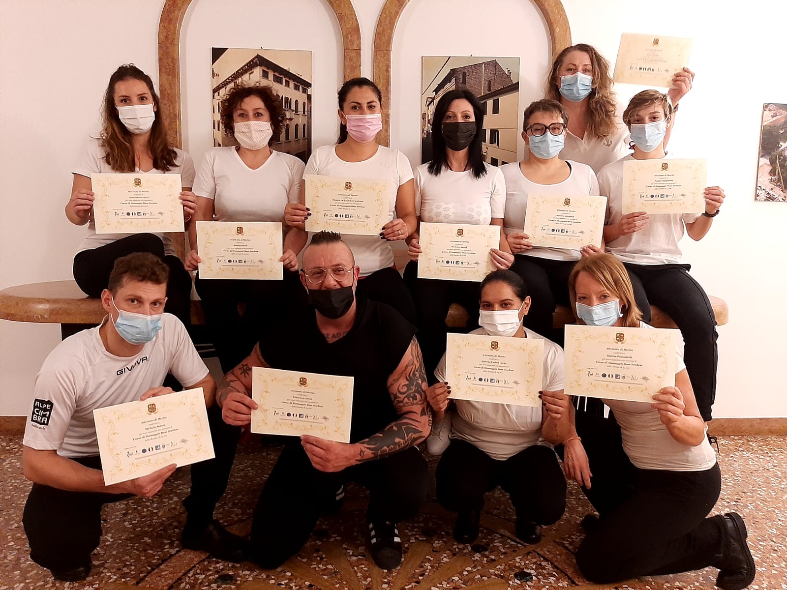 Certificazioni agli allievi al termine del corso